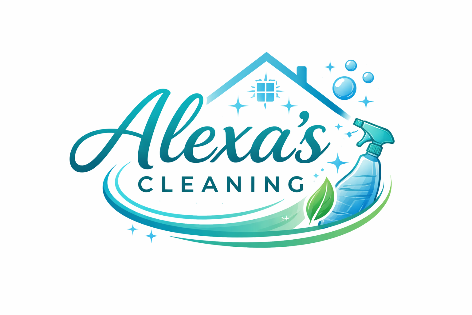 Alexa's Cleaning logo